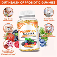 Gummies Probiotiques Marque Blanche OEM : Favorisent la Santé Vaginale, l'Équilibre du pH et le Système Immunitaire avec Faible MOQ