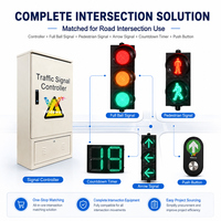 Contrôleur intelligent de signalisation routière, système de gestion des intersections connecté, armoire extérieure IP65, grossiste en sécurité routière