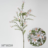 Vente chaude, fleurs artificielles en soie à longues tiges, vente en gros directe d'usine, pour la décoration
