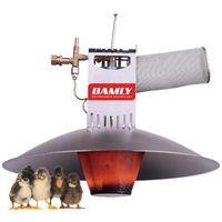 Top vente en acier inoxydable poulet couvain chauffage infrarouge gaz GPL couveuse Thermostat ferme avicole poussin maison noyau moteur utilisation agricole