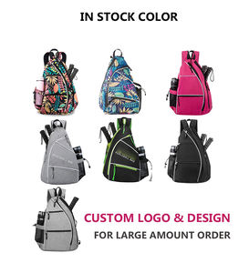 OEM Custom RPET reversibili zaino per le donne di lusso sport all'aria aperta palestra Pickleball Paddle zaino <span class=keywords><strong>con</strong></span> marsupio sottaceto - Product Image 2
