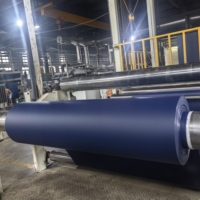 Rouleau de tissu PVC enduit pour bâche, robuste et imperméable, matériau écologique, prix d'usine, qualité garantie