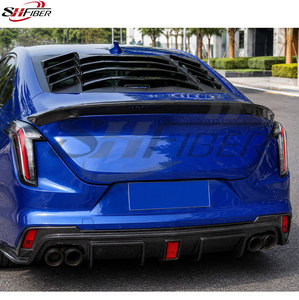 Aileron arrière en fibre de carbone pour <span class=keywords><strong>CT4</strong></span>, compatible avec <span class=keywords><strong>Cadillac</strong></span> <span class=keywords><strong>CT4</strong></span> 2020+. Fournisseur en gros. - Product Image 5
