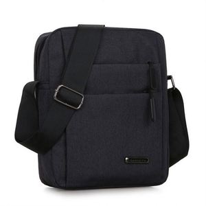 Free Sample <b>black</b> slim <b>small</b> nylon custom luxury designer crossbody men shoulder <b>bag</b> with logo - Product Image 4