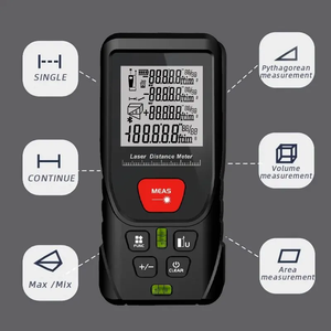 C-50 kỹ thuật số Mini LCD <span class=keywords><strong>Laser</strong></span> khoảng cách Meter con trỏ <span class=keywords><strong>laser</strong></span> Khoảng cách đo phạm vi 0.3-50m 20 lưu trữ dữ liệu - Product Image 3