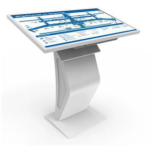 Kiosco con Pantalla Táctil Tipo K <span class=keywords><strong>de</strong></span> 32 Pulgadas, Enchufe Estándar Americano, Android 11, 350nits, para Exposiciones, Eventos, Ferias Comerciales (Envío desde Almacén en EE. UU.) - Product Image 1