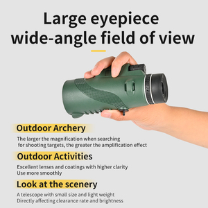 Télescope monoculaire de tir à l'arc Arc et flèches Chasse en plein air Compétition professionnelle Cible Miroir universel Équipement portable - Product Image 2
