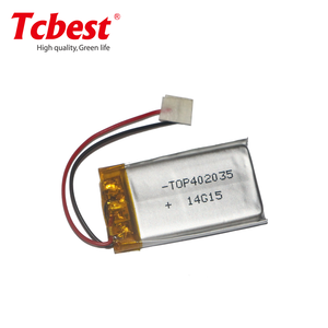 Oem 402035 <span class=keywords><strong>3.7v</strong></span> 230mah li-po לסמארטפונים מחשבים ניידים מצלמות דיגיטליות רובוטים מכוניות צעצוע נרתיק סוללות ליתיום יון - Product Image 2