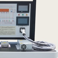 Banco de entrenamiento metálico con carga inteligente DC y sistema de configuración de fallas con pantalla táctil para equipos de entrenamiento escolar