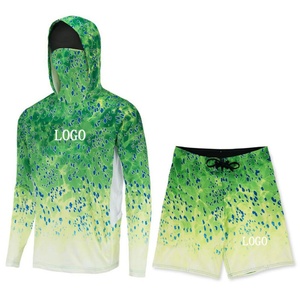 Custom Your Design Sublimation Fishing Jersey Uv Protection Tournament Long Sleeve <b>Men</b> Fishing Hoodie Quick Dry Fishing Shirts - Product Image 6