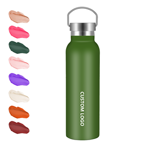 Vaso de Acero Inoxidable de 16 oz con Recubrimiento en Polvo, Grabado Láser UV DTF, Chapado en Oro Arcoíris, con Pajita para Café y Cerveza - Product Image 1
