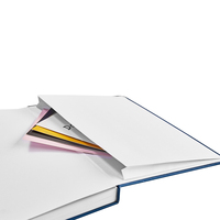 Cuaderno de Lujo A5 con Tapa Dura y Bolsillo Trasero, con Logotipo Personalizado