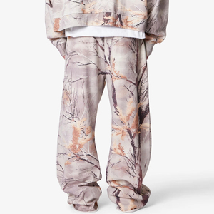Custom Factory Cotton Sun Faded Straight Leg <strong>Jogging</strong> Tactical Skate <strong>Camouflage</strong> Pant Men Sweatpants Camo Pants - Product Image 3