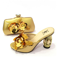 Ensemble Chaussures et Sac de Mariage Italien Léger Style Floral pour Femme – Haute Qualité pour Occasions Spéciales