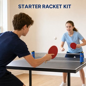 <span class=keywords><strong>Kit</strong></span> de Démarrage de Tennis de Table OEM ODM Personnalisé en Gros avec Filet à Pince, 2 Raquettes, 3 Balles et Boîte Colorée pour Débutants - Product Image 2
