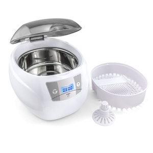 Mini máquina limpiadora ultrasónica portátil para el hogar de 750ml, <span class=keywords><strong>limpiador</strong></span> Digital, joyería, gafas, audífonos, limpiadores de maquinilla de afeitar - Product Image 1
