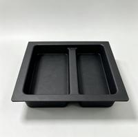 Plateau en pulpe moulée biodégradable sans PFAS, écologique, couleur personnalisée, emballage en pulpe de papier pour cosmétiques, électronique, cadeaux