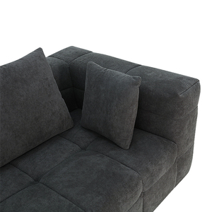 Divano Moderno Nordico in Tessuto, Imballato in Scatola, Arredamento per Soggiorno, Divano Comprimibile - Product Image 3