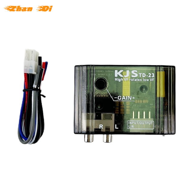 Factory Wholesale High-To-Low Level Impedance Converter Adapter 2-Channel Car Audio Speaker Time Delay Device 1 Year Warranty