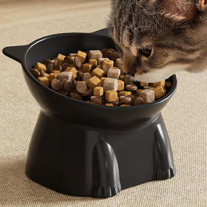 Atacado Plastic <span class=keywords><strong>Pet</strong></span> <span class=keywords><strong>Bowl</strong></span> Fácil de limpar Dog Cat Feeding <span class=keywords><strong>Bowl</strong></span> com Pescoço Proteção Recurso Economicamente Preço - Product Image 4