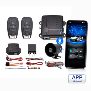 Système d'alarme de voiture universel EG-01 12V anti-hijacking 370MHZ avec télécommande à code d'apprentissage Alarmas Para Automovil - Product Image 1