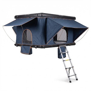 Carpa de Techo Rígida de Apertura Automática Rápida, Carpa de Camping para las Cuatro Estaciones, Plegable, Resistente al Viento y a la Lluvia para SUV, Camioneta y Todoterreno - Product Image 3