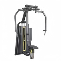 Machine commerciale réglable en acier pour exercices Pec Fly et Deltéens arrière |   Appareil de musculation papillon à double fonction pour assis