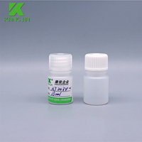 Flacon de réactif en bouteille ronde standard HDPE 10 ML avec bouchon à vis pour kits ADN/ARN/PCR/ELISA de qualité de laboratoire liquide chimique