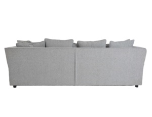 Ensemble modulaire en tissu Nisco en forme de L, gris, pour appartement, école, atelier - Product Image 4