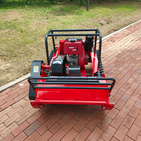 Tondeuse à gazon sur chenilles HIGHTOP HT-100A avec télécommande, 0-45 °   Adaptabilité aux pentes pour l'entretien des espaces verts