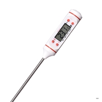 Termometer Makanan Dapur TP101 Elektronik Pengukur Suhu Air Alat Pengukur Suhu Minyak untuk Memanggang dan Menggoreng Tipe Probe Guangdong Tanpa Merek