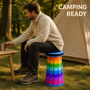 Collarín <span class=keywords><strong>de</strong></span> base <span class=keywords><strong>de</strong></span> asiento adjacente para tienda <span class=keywords><strong>de</strong></span> campaña tipo campana Rainbow, para Morning Mug Reach Time, Kettle <span class=keywords><strong>Steam</strong></span>, <span class=keywords><strong>Forest</strong></span> Camp Stool - Product Image 1