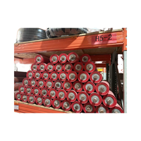 Nouvelle bande transporteuse à rouleaux en acier au carbone de marque HY, matériau en caoutchouc, garantie 1 an, origine CN/JIA, capacité 100 kg pour l'exploitation minière