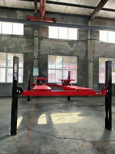 Plateforme élévatrice à ciseaux à quatre poteaux <span class=keywords><strong>de</strong></span> 5 tonnes, élévateur hydraulique <span class=keywords><strong>de</strong></span> 5000 kg pour <span class=keywords><strong>atelier</strong></span> <span class=keywords><strong>de</strong></span> réparation <span class=keywords><strong>automobile</strong></span> - Product Image 1
