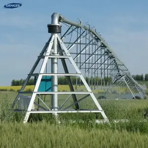 Gengze metal efficient agriculture irrigation system with solar energy used center pivot irrigation equipment