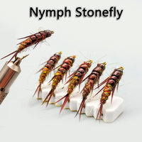 10 #   Nymphes de mouche à crochet, Tête de jig perlée, Leurre factice, Leurre artificiel, Hameçon à poils, Nymphing, Truite, Gravette, Leurres et appâts de pêche à la truite