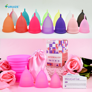 Coppetta Mestruale Riutilizzabile Furuize, Ecologica, Grande Capacità, in Morbido Silicone, Design Carino - Product Image 2