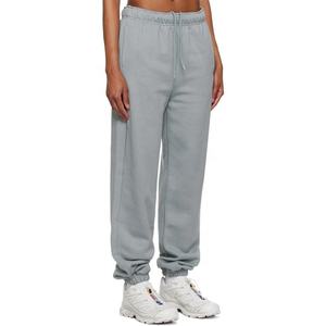 Jogging pour femmes personnalisé, taille élastique avec cordon de serrage, pantalon de jogging pour femmes, décontracté, ample, en velours, empilé, jogging pour femmes - Product Image 3