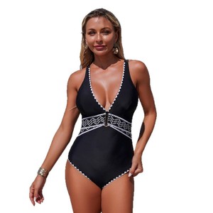 <span class=keywords><strong>Maillot</strong></span> <span class=keywords><strong>de</strong></span> <span class=keywords><strong>bain</strong></span> une pièce tendance <span class=keywords><strong>pour</strong></span> <span class=keywords><strong>femme</strong></span> 2026 en Spandex/Nylon, séchage rapide et haute élasticité - Product Image 5