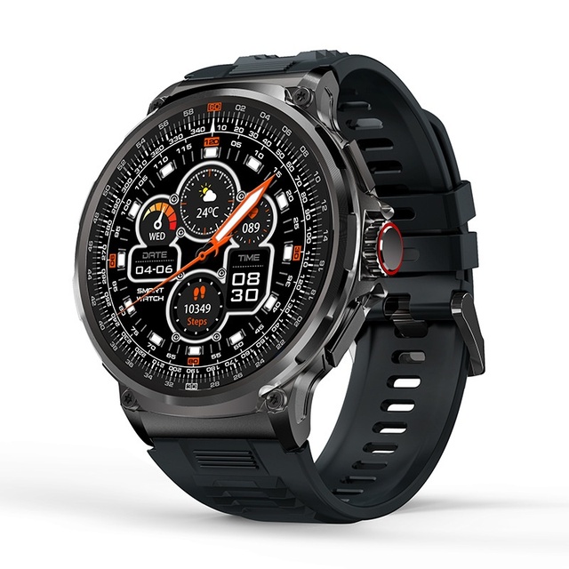 New V69 Smart Watch 360*360 IPS Display 1.85 Inch Silicone Band Large Screen Heart Rate Blood Oxygen Multi-Sports Waterproof