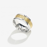 Bague ouverte Dragon pour hommes, prix Direct d'usine, rose uni, dominage
