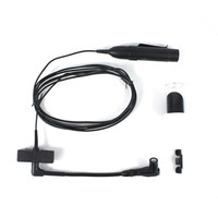 Microphone de batterie à col de cygne B-98H pour instruments de percussion en laiton, support de clip pour guitare et studio