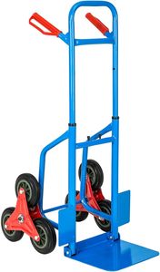 Bán Hot Heavy-Duty 6-bánh Xe Thép cầu thang leo núi Xe đẩy gấp tay Xe Tải Công cụ cách sử dụng - Product Image 2