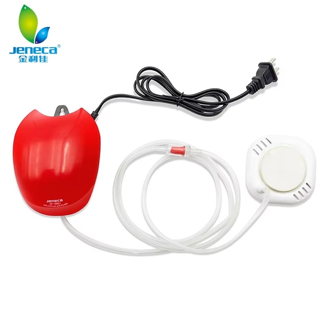 Jeneca Best-Selling AP Fish Tank Air Pump Plastic Aquarium Oxygen Pump with Adjustable Single and Double Holes
