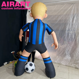Gonfiabile a Forma di Ragazzo Calciatore per Esterni, Personalizzabile per Partite di Calcio - Product Image 2
