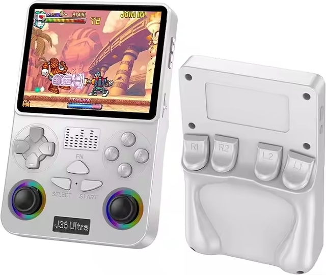 2026 New Hot Selling J36 Ultra Handheld Game Console 3.5inch Screen 64GB Video Retro Handheld Game Console Portable Game Console