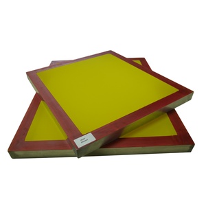 Tùy Chỉnh Nhôm Lụa Màn Hình In Ấn Silkscreen <span class=keywords><strong>Stencil</strong></span> Màn Hình In Khung Với Lưới - Product Image 3