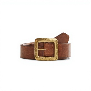 Ceinture pour homme en cuir de vachette vintage avec boucle à ardillon en acier, imperméable, écologique, robuste, largeur 3,8 cm, longueur 138 cm - Product Image 6