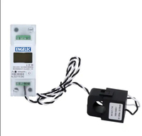 DDS238-2 ZN Monophasé deux fils fendu CT connexion RS485 port Modbus-rtu 9600bps paramètre variable compteur d'énergie d'affichage