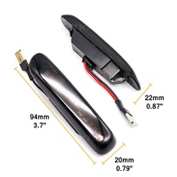 Nouveaux Feux Clignotants Latéraux Dynamiques à LED pour BMW Série 3 E46 Berline Coupé Compact Cabriolet Touring